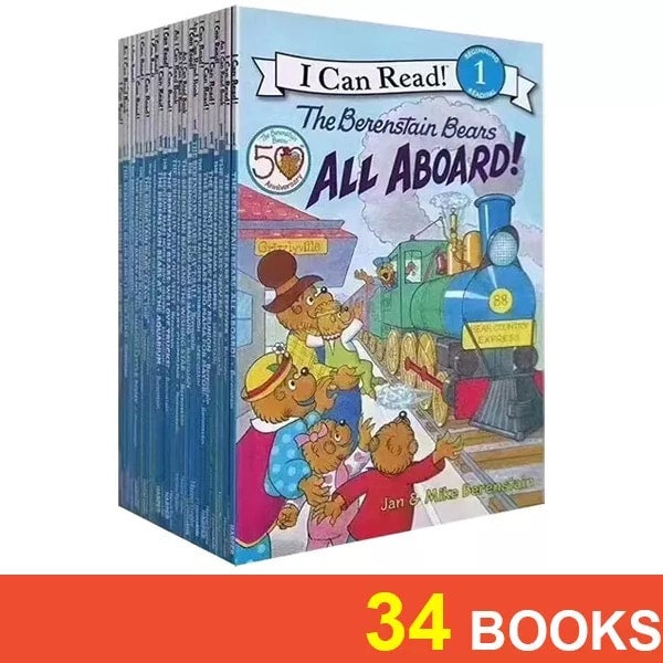 【新品】34冊The Berenstain Bears I can Read The Berenstain Bears - I can read-set 34 books | Maisy Bookshop
