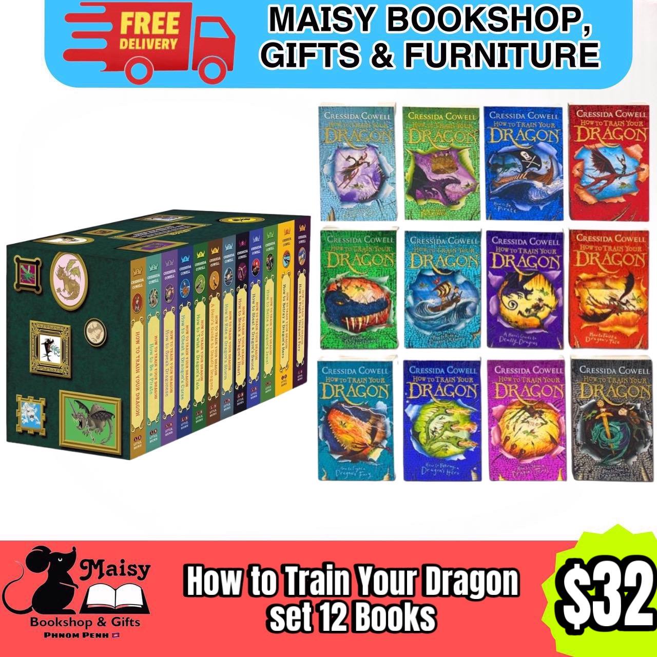 How to Train Your Dragon set 12 books | Maisy Bookshop, Gifts